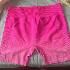 NWT VS PINK Active ribbed biker shorts XL